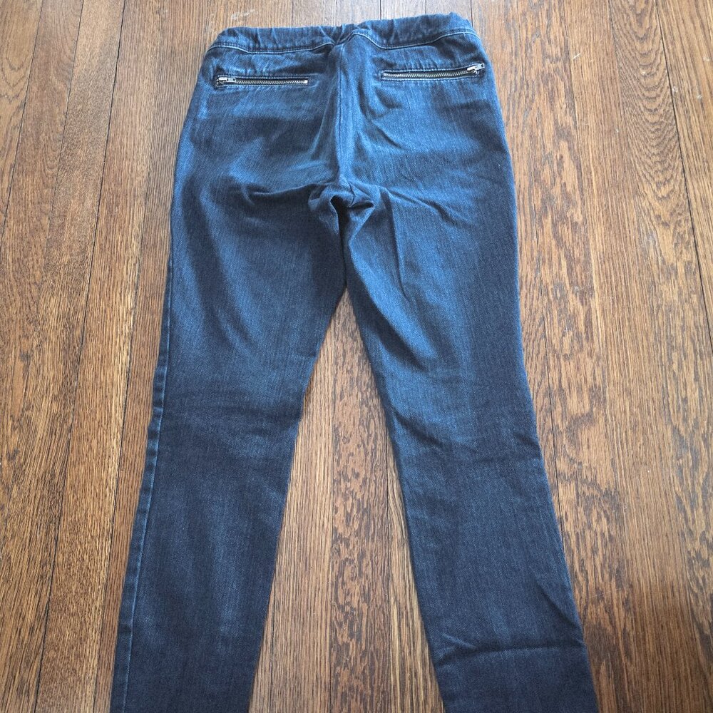 🐣 Pixie Denim dark wash pull-on stretch waist band jean jeggings Size 2